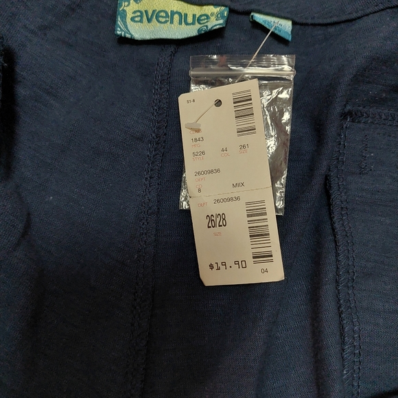 Womens Avenue Blue Shorts Size 26/28 - Picture 4 of 5